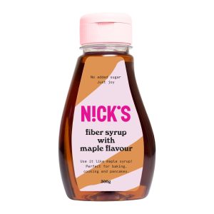Nick's juharszirup ízű rostszirup, cukormentes, vegán, paleo, gluténmentes.